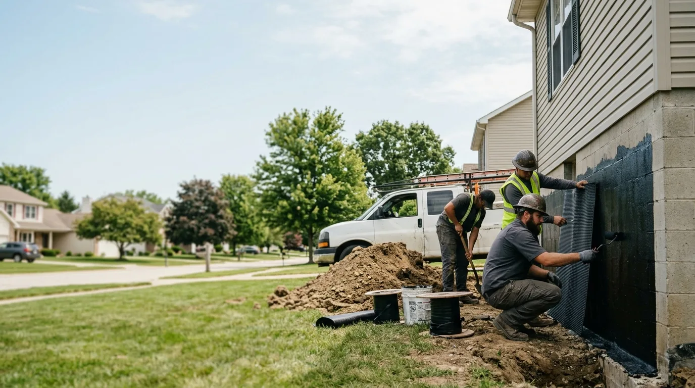 Basement Waterproofing in Sullivan, IL near me